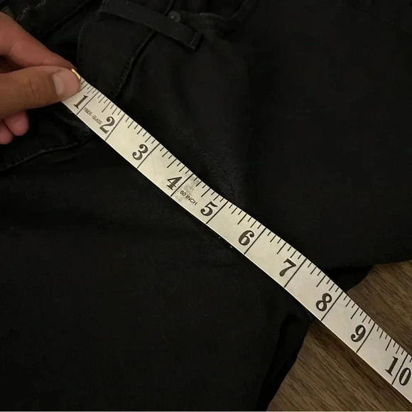 ❤️ 7 for all mankind the skinny crop and roll jeans  25x23 - Picture 10 of 12